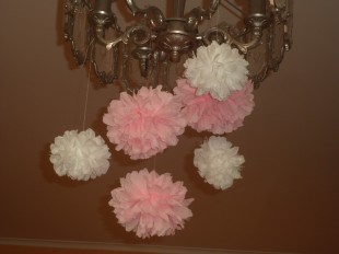 Подвестные цветы из бумаги